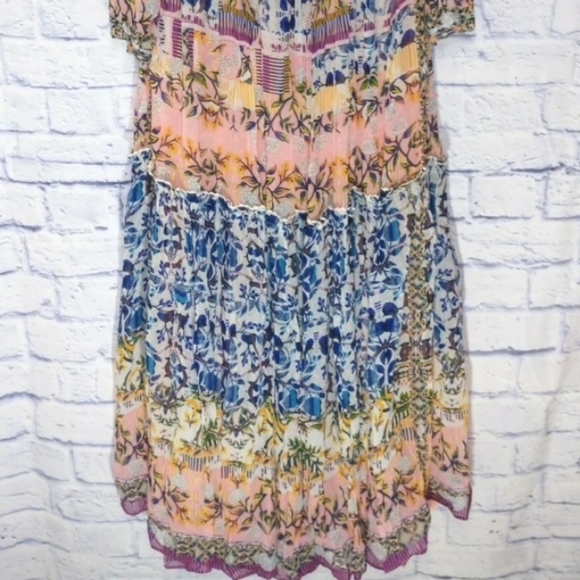 HTF Anthropologie Anastasia Maxi Dress Bhanuni by Jyoti Size 0 - Picture 9 of 10